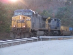 CSX 43 coming out of historic west point tunnel